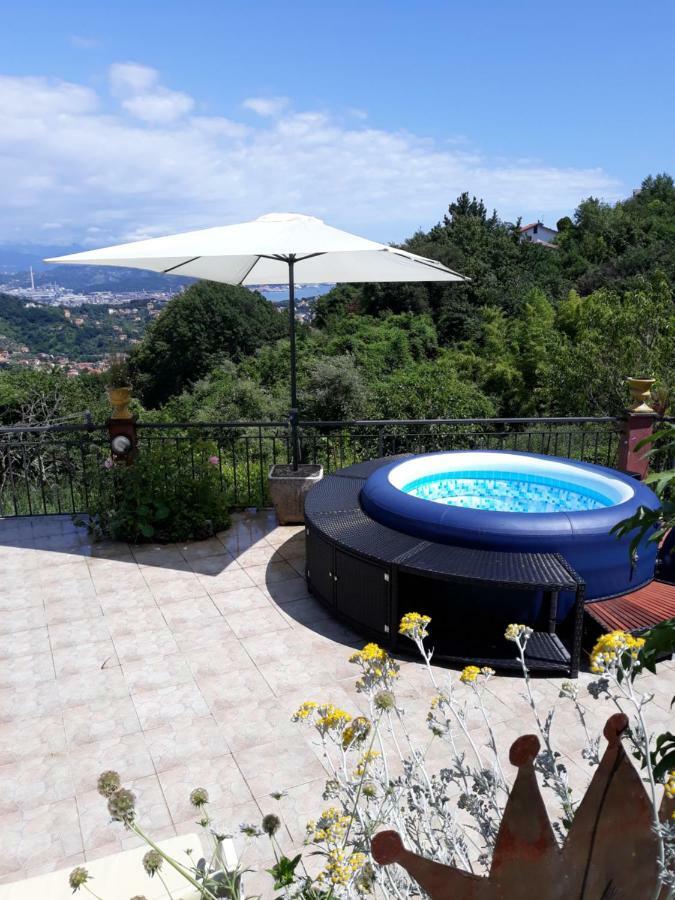Lo Chalet Sul Golfo Специя Экстерьер фото